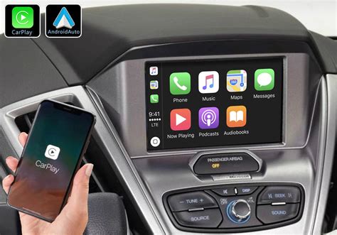Système Apple Carplay Sans Fil Et Android Auto Pour Ford Transit
