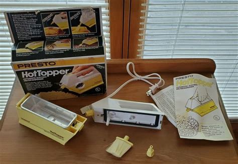 Presto Hot Topper Vintage Automatic Electric Butter Topping Melter