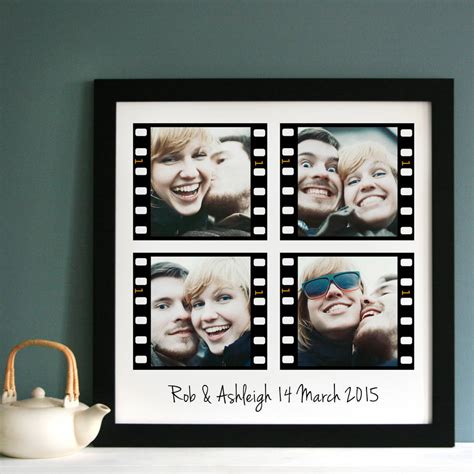 Personalised Film Strip Photo Collage By Cherry Pete
