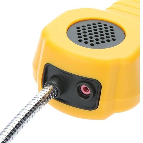 It can monitor up to 50 meter sensor cable. LIXF PEAKMETER MS6310 High Accuracy Combustible Gas Leak ...