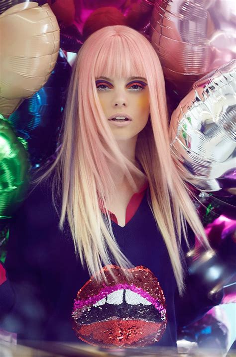 Please read all of the. Pastel ombre pink and blonde dip dyed hair with broad ...