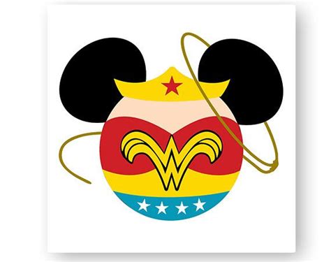 Download Disney DC Wonder Woman Super Hero Lasso Minnie by HJYGraphicDesign | Superhero art, Wonder woman ...