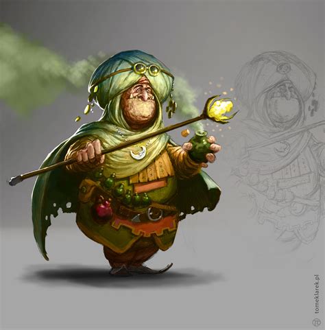 Artstation The Alchemist Troll Character Design