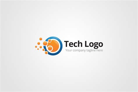 Tech Logo Design Template ~ Logo Templates ~ Creative Market
