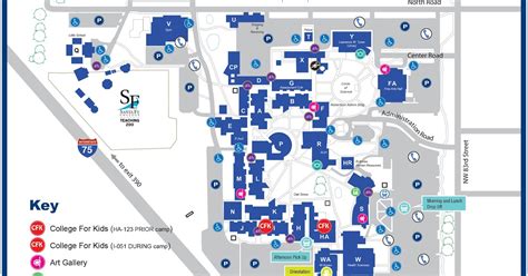 Santa Fe College Campus Map Campus Map