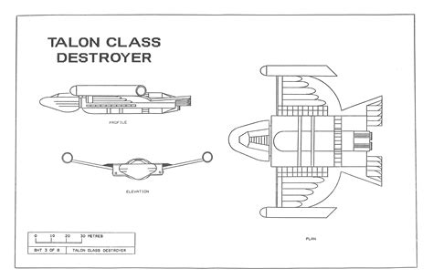 Star Trek Blueprints Stephen Arenburgs Romulan Ship History