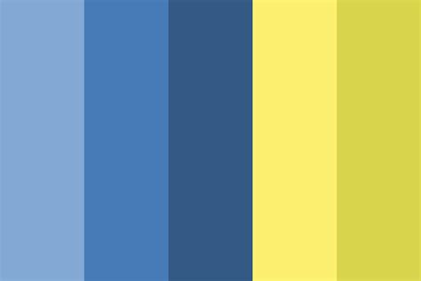 Baby Blue Yellow Color Palette Shades Of Orange Peach Pastel Yellow