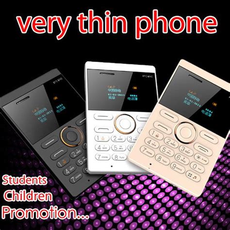Best Aiek E1 1 Inch Mini Cell Phone Slim Phone Card Student Version Led