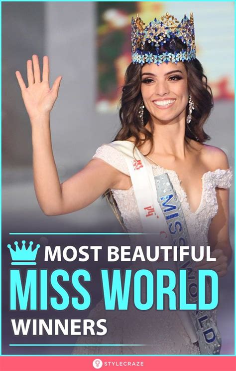 Beautiful Miss World Winners From Artofit