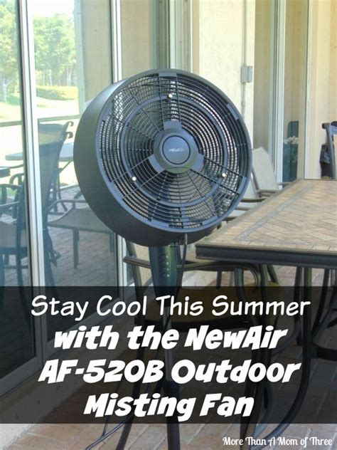 Newair Af 520b Outdoor Misting Fan Review More Than A Mom Of Three