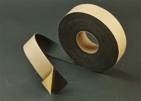 Close Cell Adhesive Backed Rubber Foam Insulation Tape For Ac And Plumbing