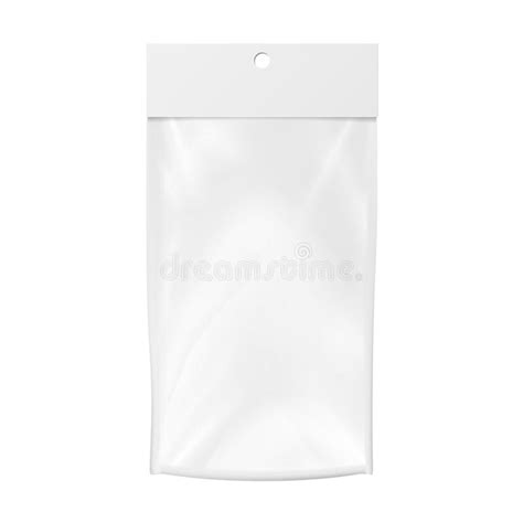 Blank Plastic Pocket Bag Template Stock Illustrations 591 Blank