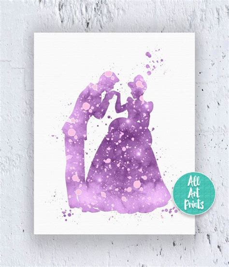 Cinderella And Prince Charming Purple Cinderella By