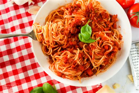 Authentic Italian Spaghetti Recipe From Italy