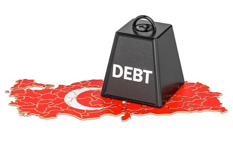 premium photo turkish national debt or budget deficit financial crisis concept 3d rendering