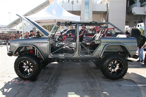 4 Door Early Bronco At Sema 2013 Bronco Baby Pinterest Ford