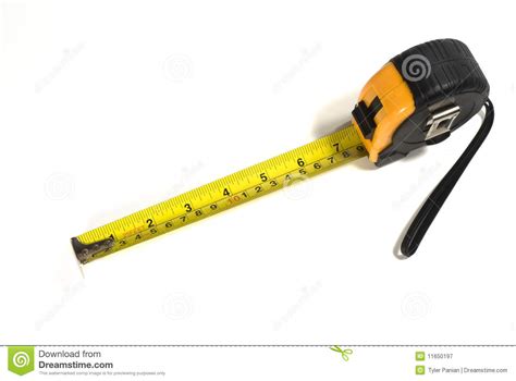 Extended Measuring Tape Stock Image Image Of Design 11650197