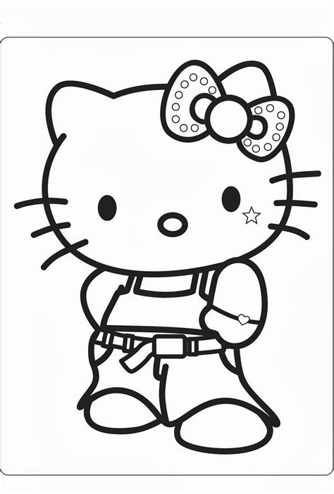 Hello Kitty Disegni Da Colorare Theboegis