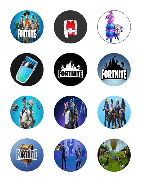 Fortnite Cake Topper Printable Customize And Print