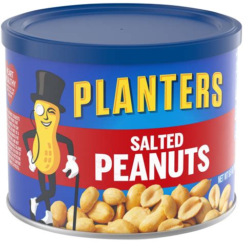 Planters Salted Peanuts 95 Oz Canister