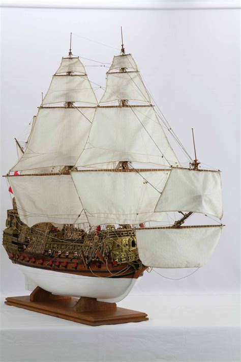 Ship Model Sovereign Of The Seas Of 1637 Model Sailing Ships Sailing
