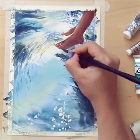 Watercolorist Lulebedeva Waterblog Aquarelle Drawing Art Artist Artwork