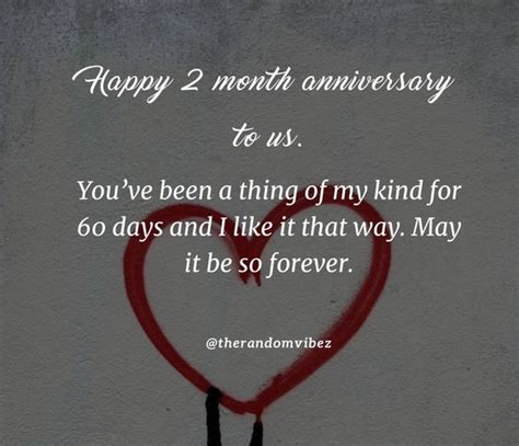 60 Two Month Anniversary Messages Quotes And Wishes The Random Vibez