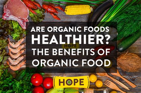 The Benefits Of Organic Food Are Organic Foods Healthier