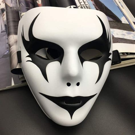 wsjwj máscaras para adultos máscara de miedo de halloween scary maquillaje danza máscara