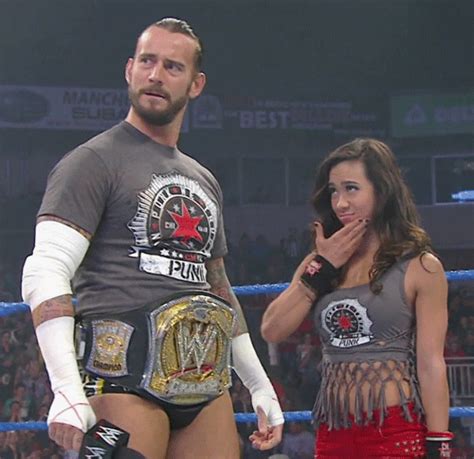 Pin By Nivetha Kumar On Wwe Aj Lee Cm Punk Wrestling Couple