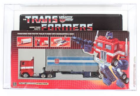 1984 Hasbro Transformers Boxed Action Figure Optimus Prime