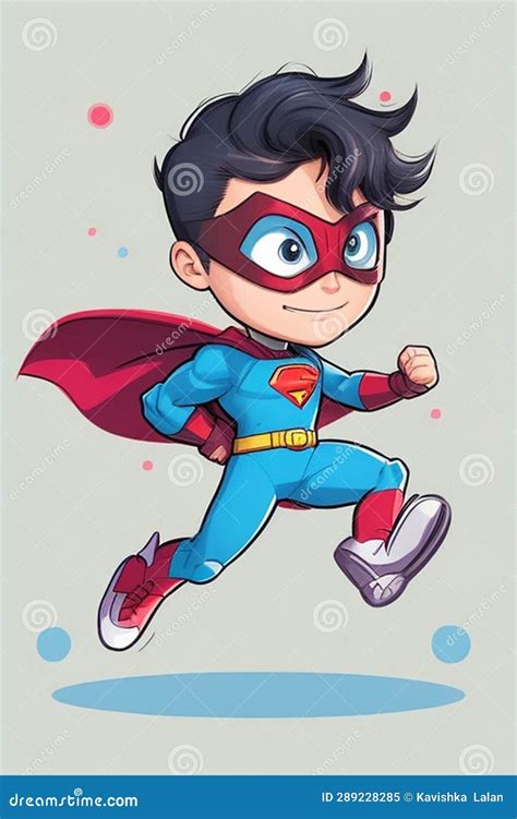 Empowering Young Superhero Stock Illustration Illustration Of Justice