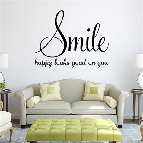 We have a large variety of quotes about family, love and life. Family Words Smile Quotes Wall Sticker Poster Living Room ...
