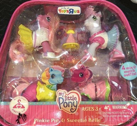 G3 My Little Pony Pinkie Pie Dress Up Toy Sisters