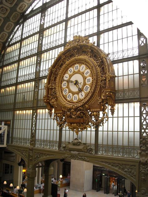 Musée Dorsay And The Clock Once A Railway Station And Now Flickr