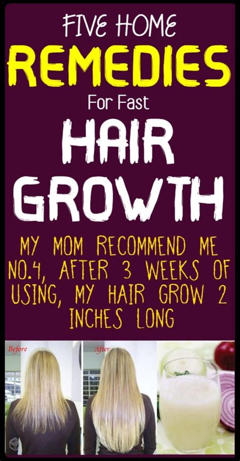 5 Home Remedies For Fast Hair Growth Today Mag