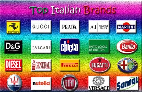 Top Italian Brands Italian Brands Brand Branding Design