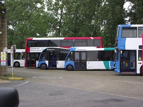 Stagecoach Eastbourne Several Buses At Eastbourne Bus Depo Flickr