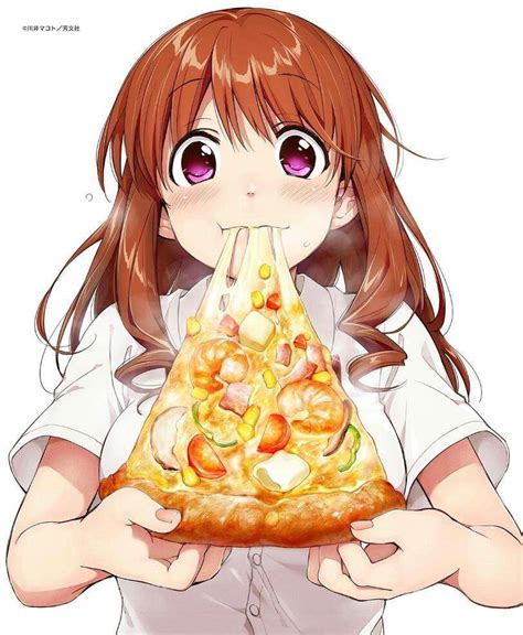 Comiendo Pizza Anime Amino