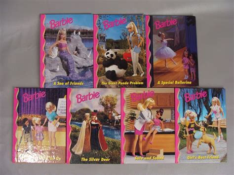 7 Barbie Books 1998 Barbie And Friends Book Barbie Chapter Etsy