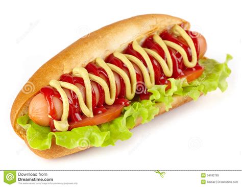 Hot Dog Royalty Free Stock Photo Image 34182765