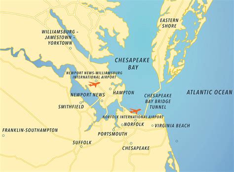 Tidewater Virginia Map World Map Interactive