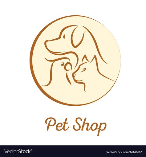 Pet Shop Logo Royalty Free Vector Image Vectorstock