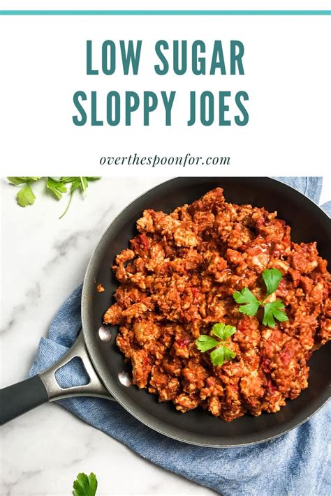 Healthier Sloppy Joe Recipe Over The Spoon For Recipe Healthy