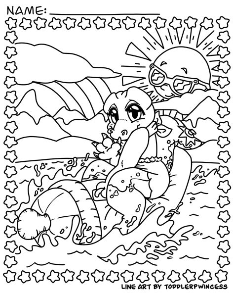 Coloring Page For Zoran By Toddlerpwincess Fur Affinity Dot Net