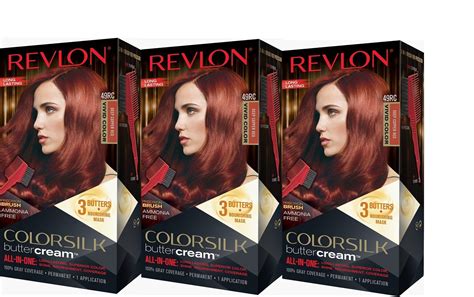 Revlon Colorsilk Copper Red Deep Colors Hair Dye Haircolor Image