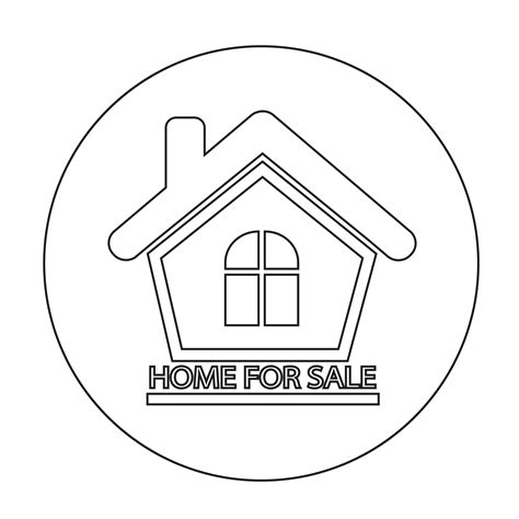 Home For Sale Icon 575307 Vector Art At Vecteezy