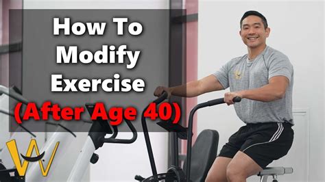 3 Exercise Changes For Fitness After 40 Years Old Youtube