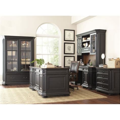 44727 Riverside Furniture Allegro Credenza Hutch