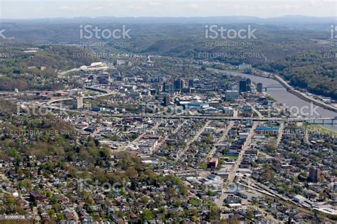 Aerial View Of Charleston West Virginia Stock Photo Download Image
